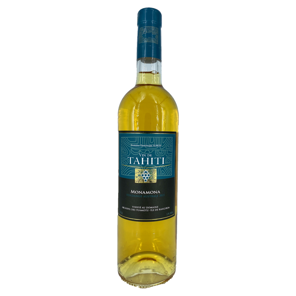 Monamona blanc moelleux vin de tahiti 75cl 2021